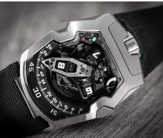 Replica Urwerk Watch UR-210 STEEL MALTESE FALCON